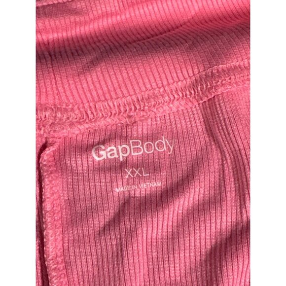 Gap GapBody Womens 2.5" Ribbed Pull-on Shorts, Pink, NWT, Size XXL - Picture 5 of 6